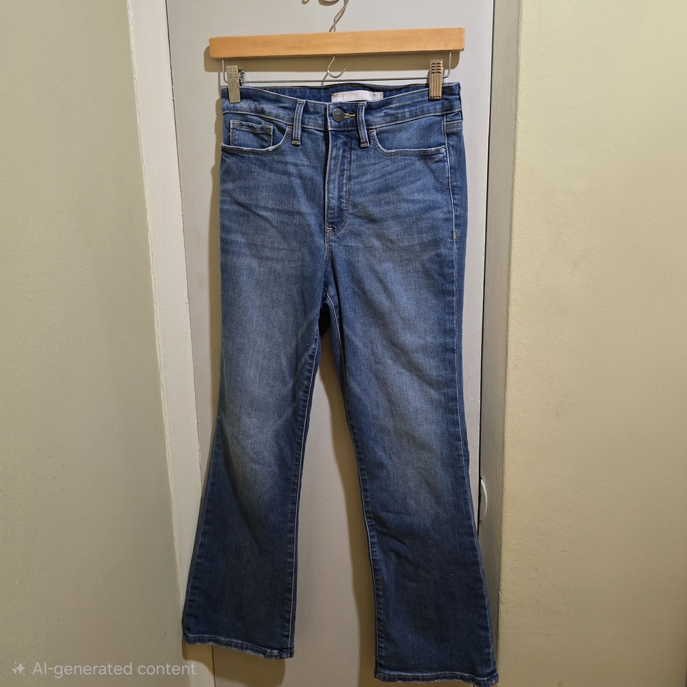 Athleta Light Blue Flare Jeans